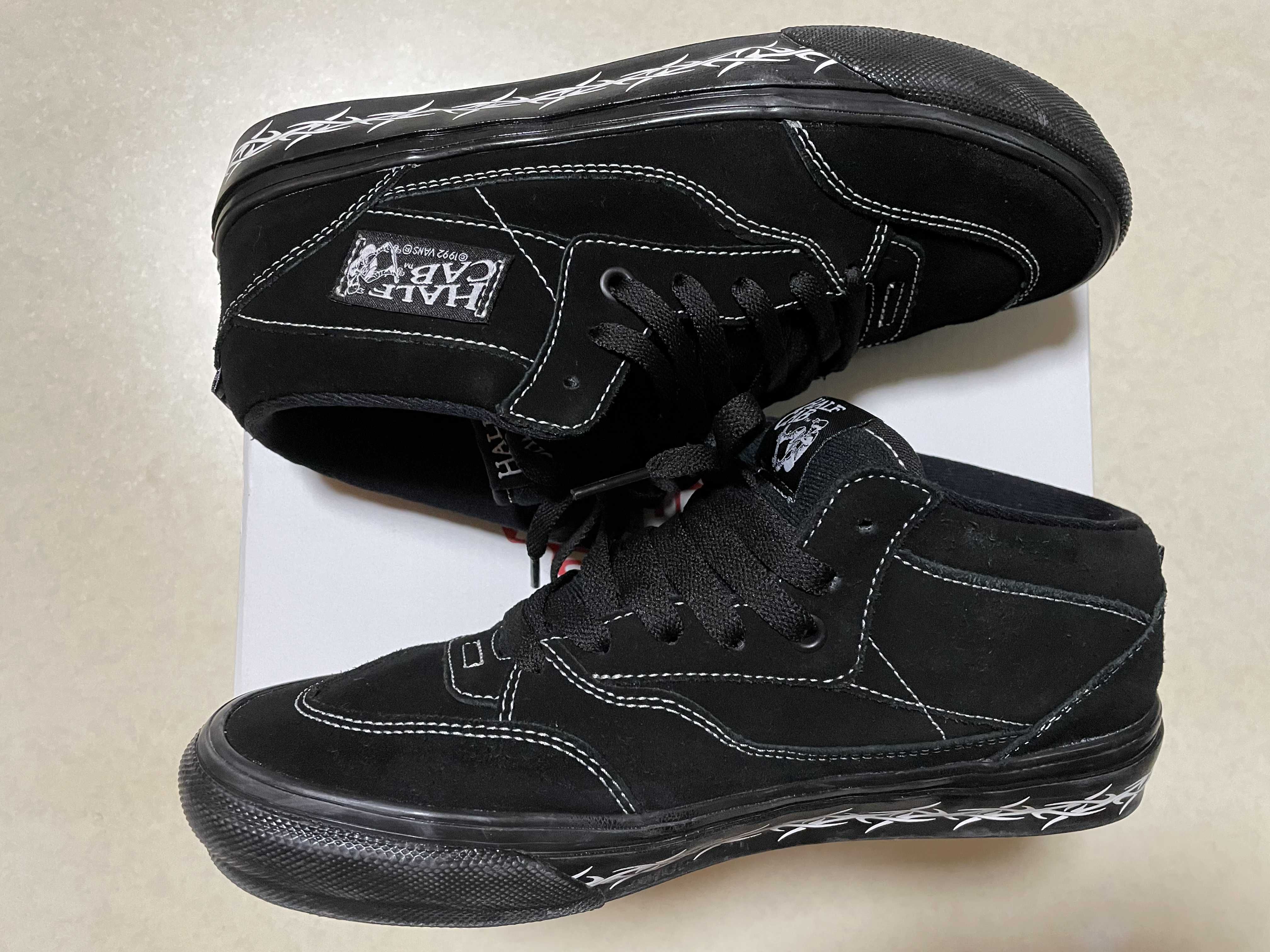 Supreme × Vans Half Cab "Black"	