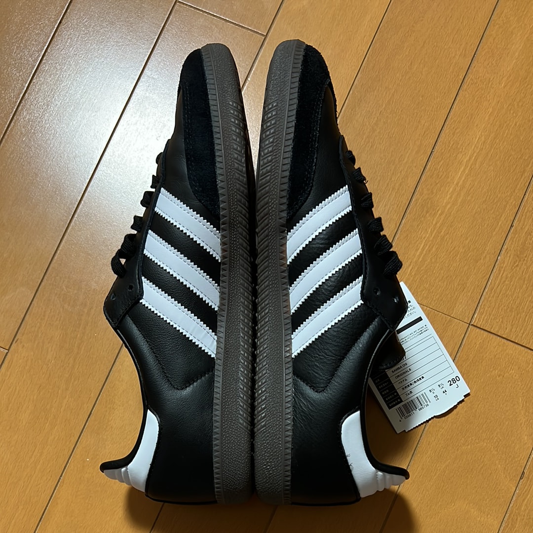 adidas Samba OG "Core Black/Cloud White/Gum"
