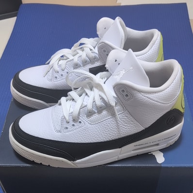 Fragment × Nike Air Jordan 3 "White/Black"