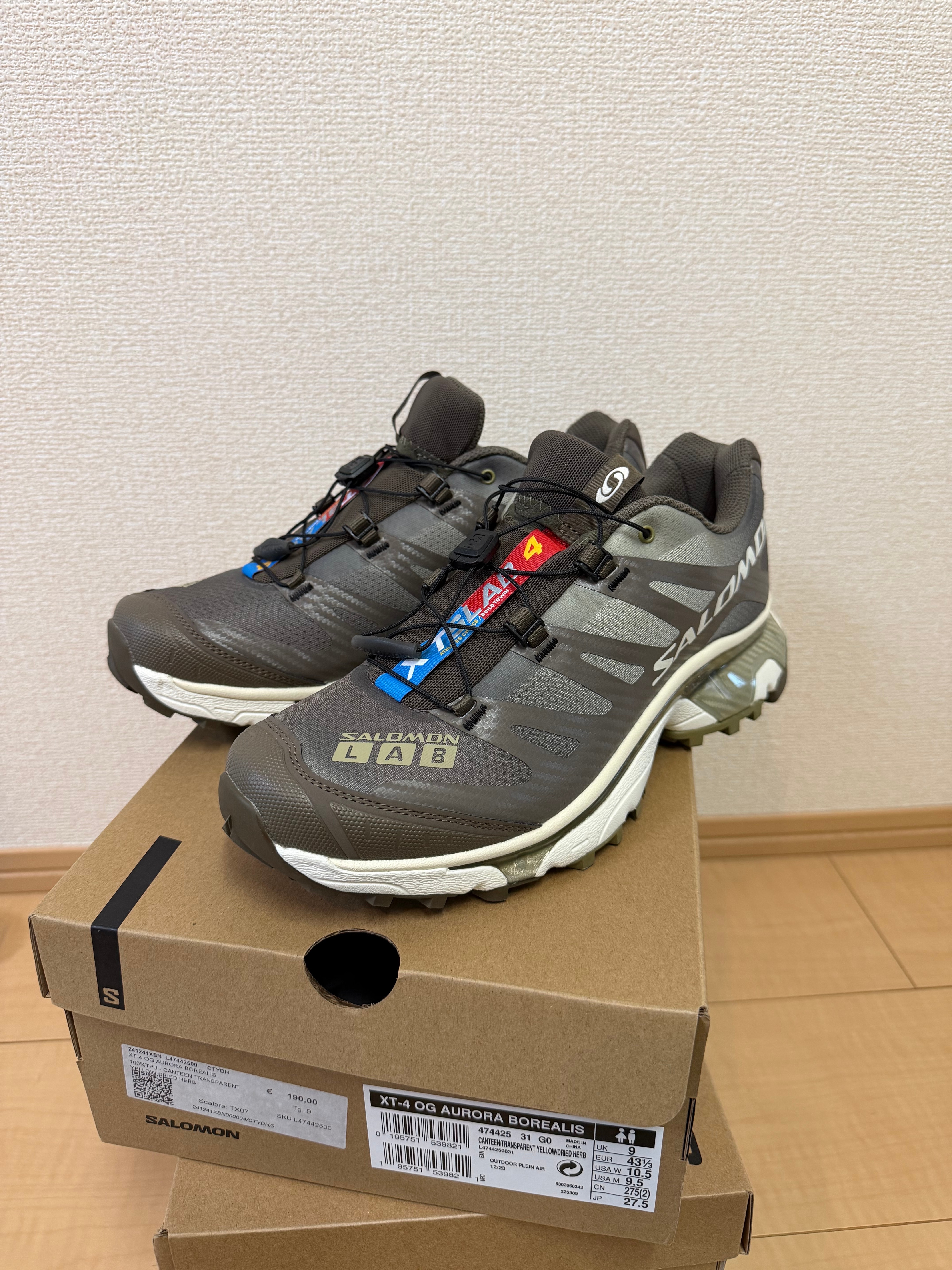 Salomon XT-4 OG Aurora Borealis "Canteen"