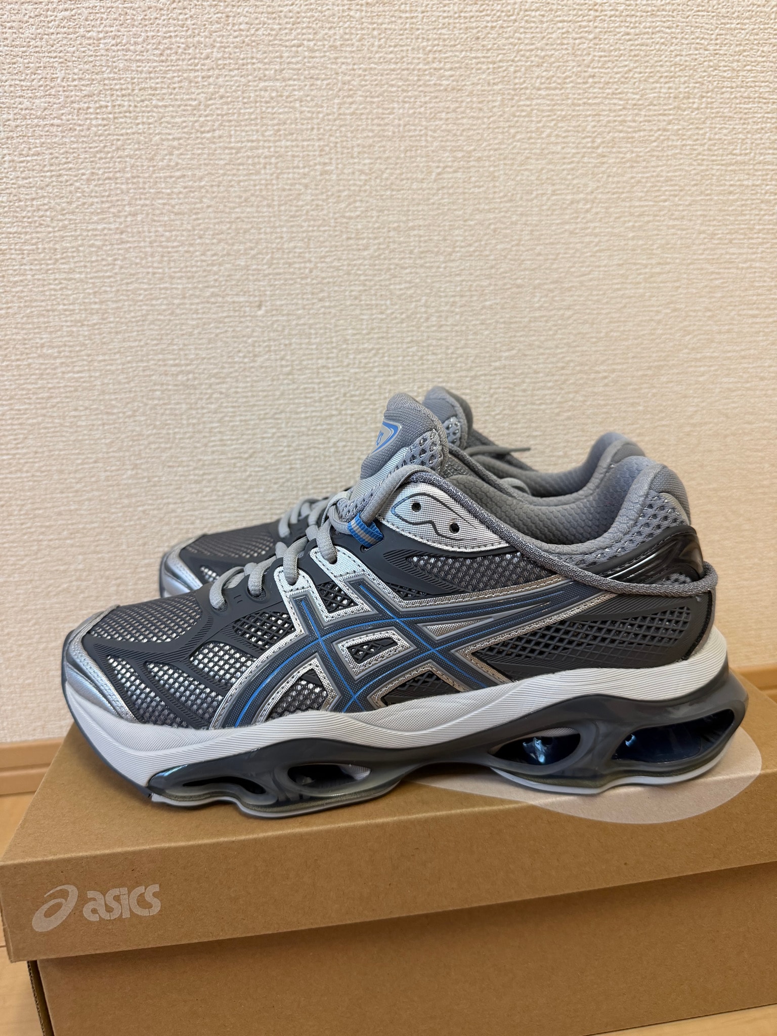 Asics Gel-Kinetic 2.0 "Pure Silver/Blue Coast"