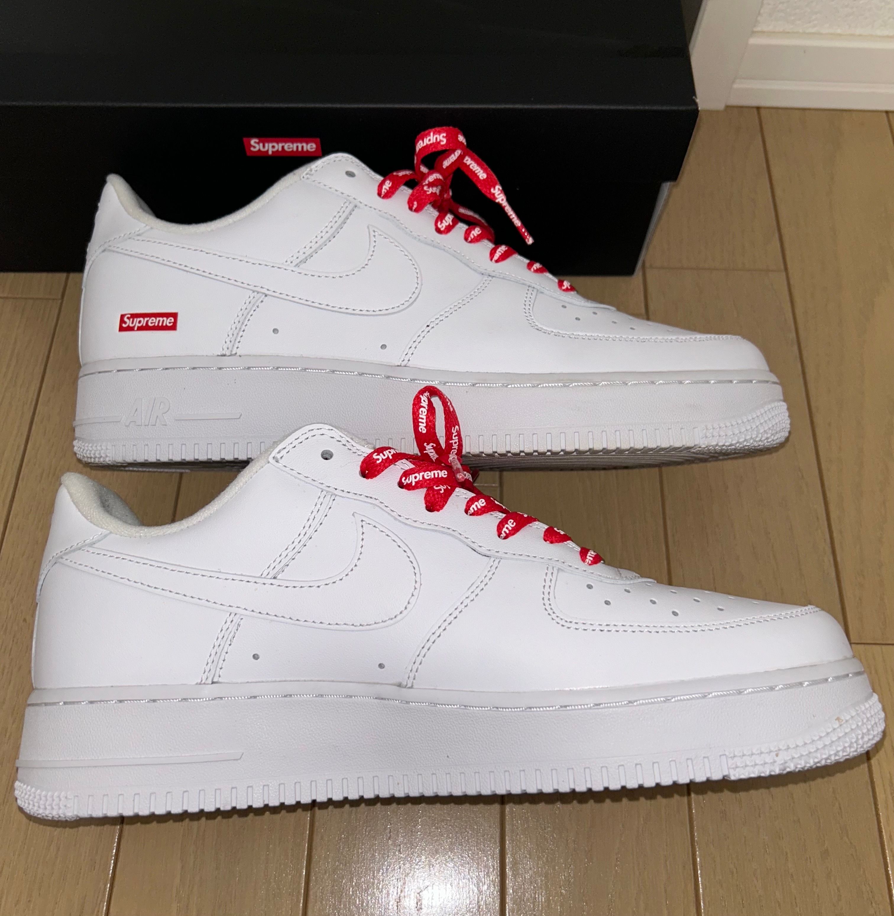Supreme × Nike Air Force 1 Low "White"