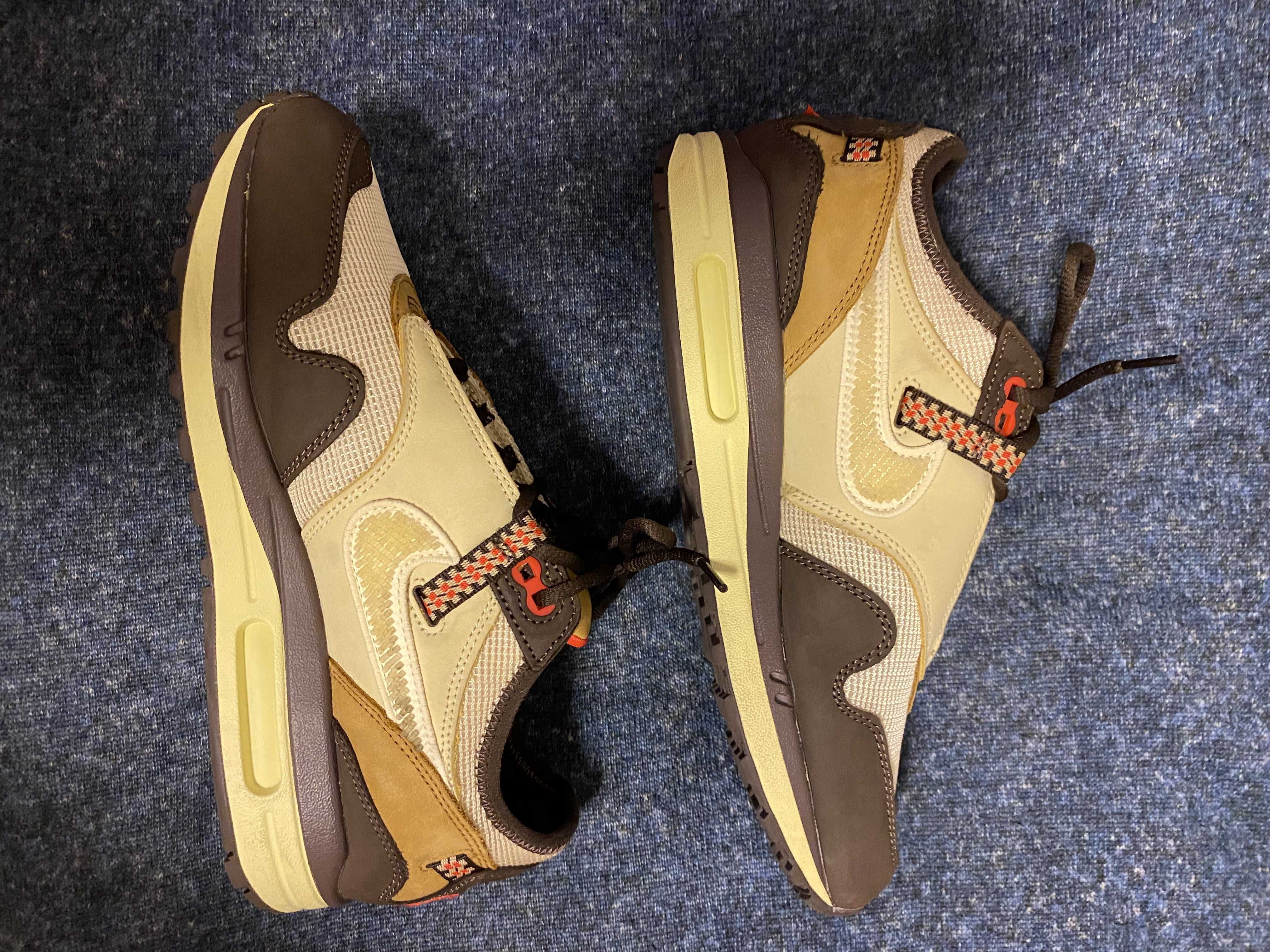Travis Scott × Nike Air Max 1 "CACT.US Brown"