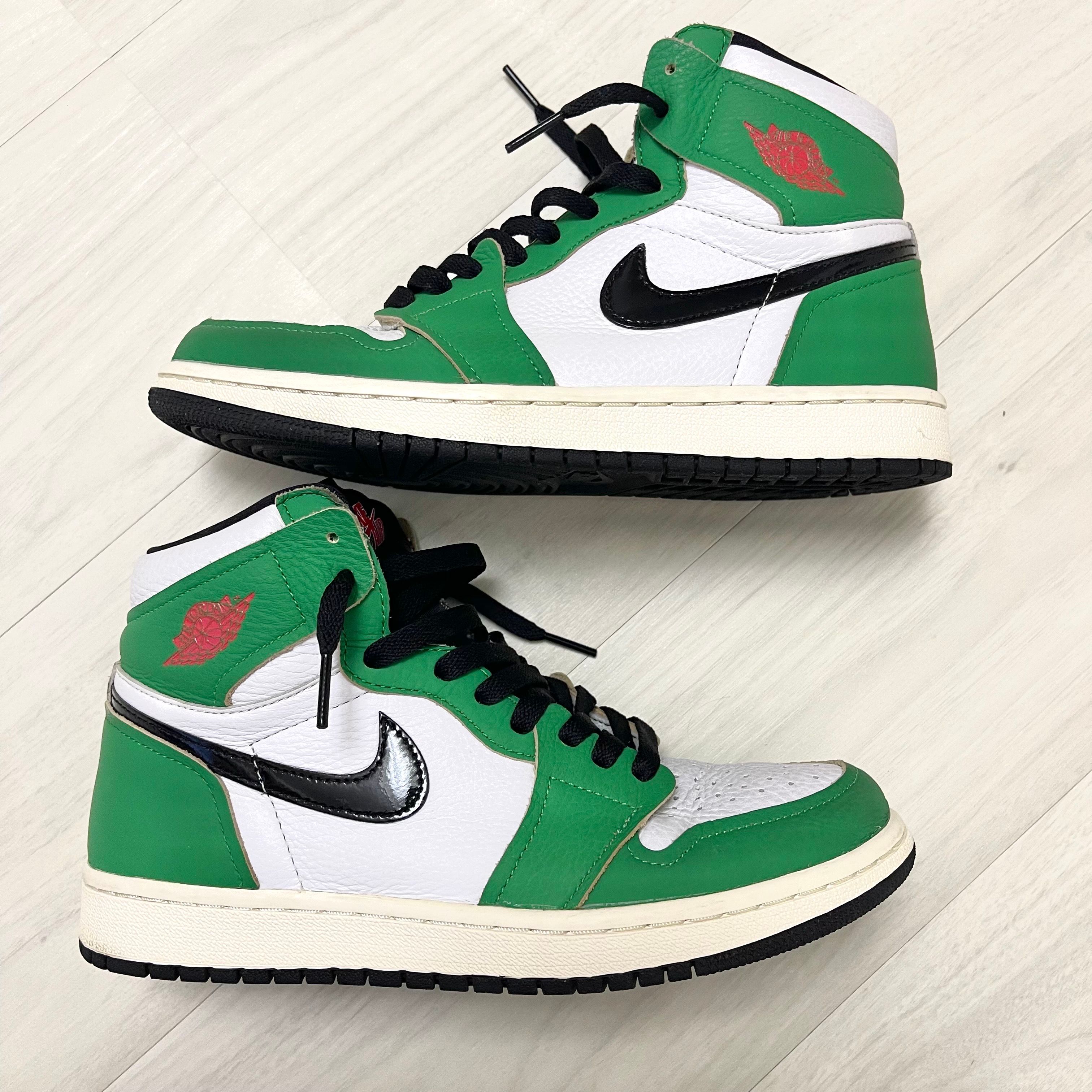 Nike Women's Air Jordan 1 High OG "Lucky Green/White-Sail-Black"   