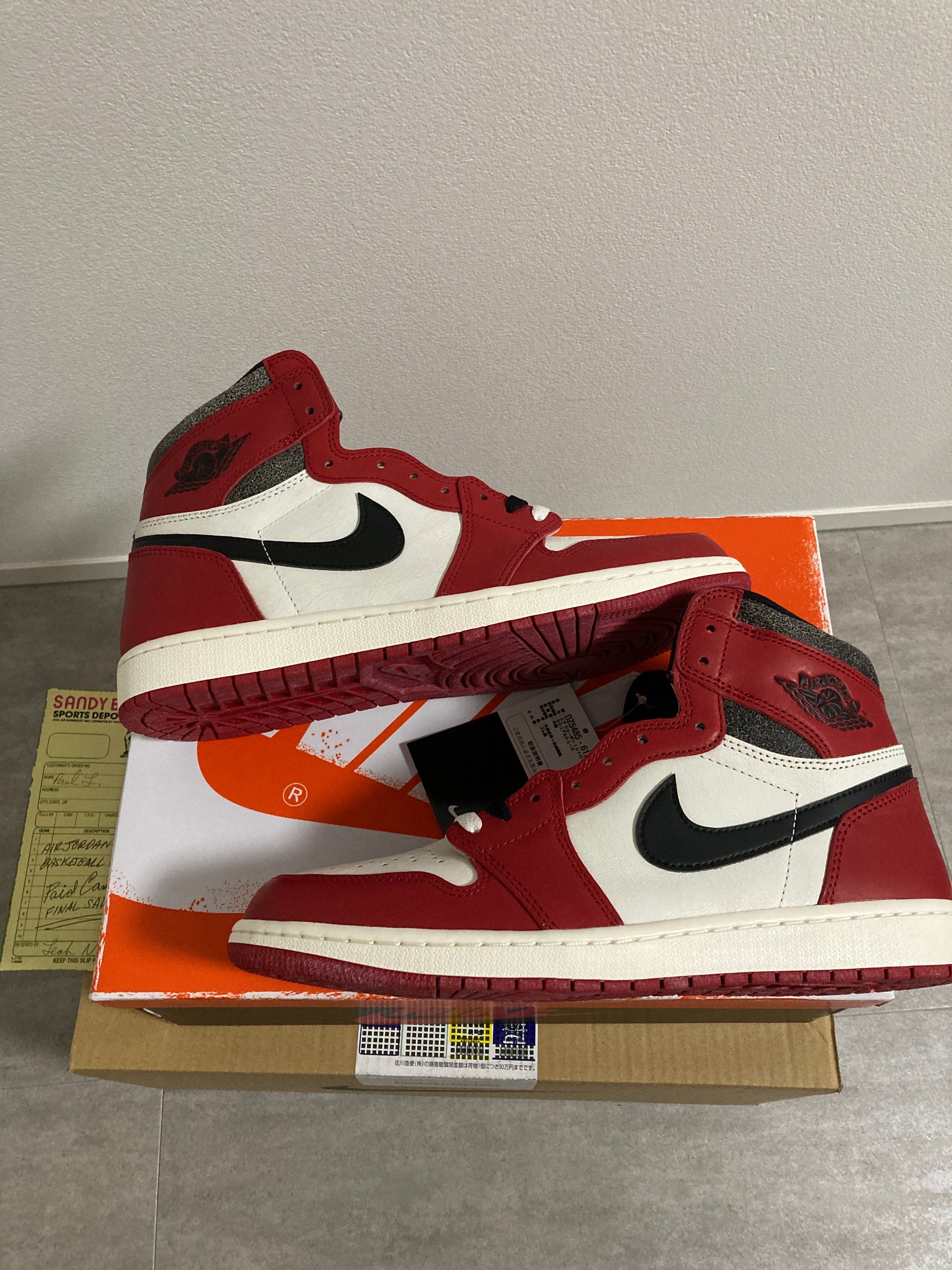 Nike Air Jordan 1 High OG "Lost & Found/Chicago"
