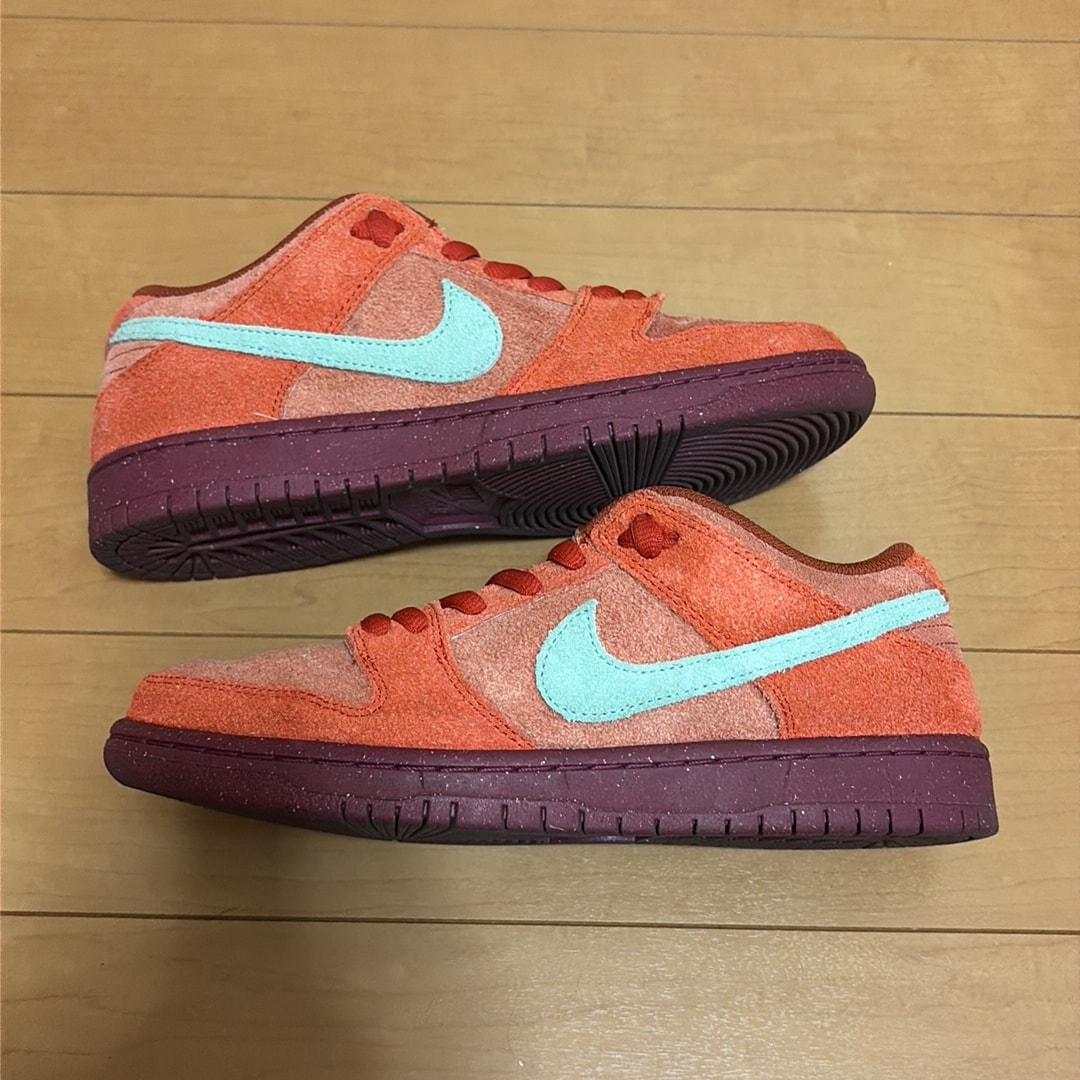 Nike SB Dunk Low Pro PRM "Mystic Red and Rosewood"