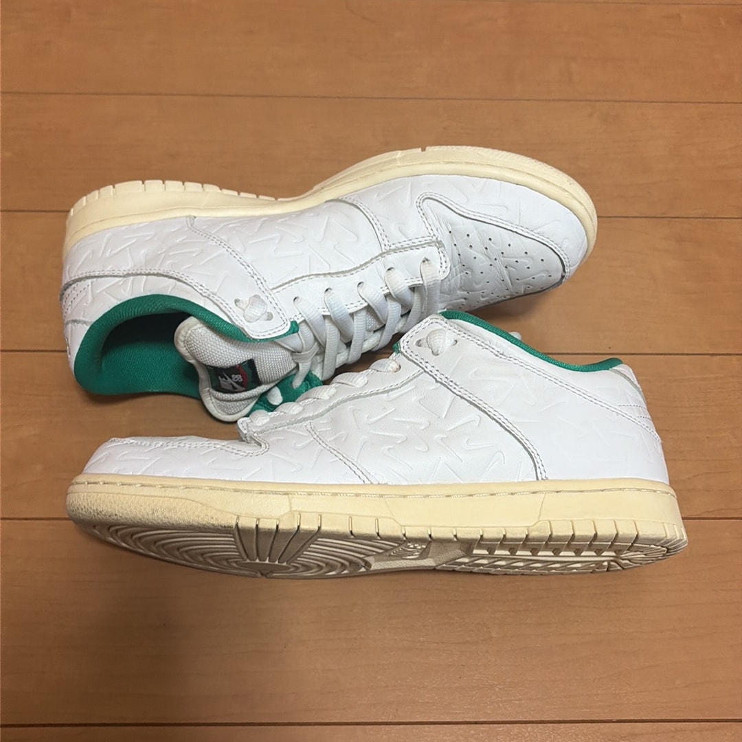 BEN-G × Nike SB Dunk Low "White/Green"