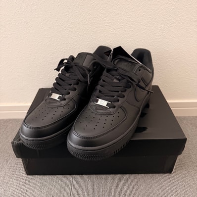 Supreme × Nike Air Force 1 Low "Black"