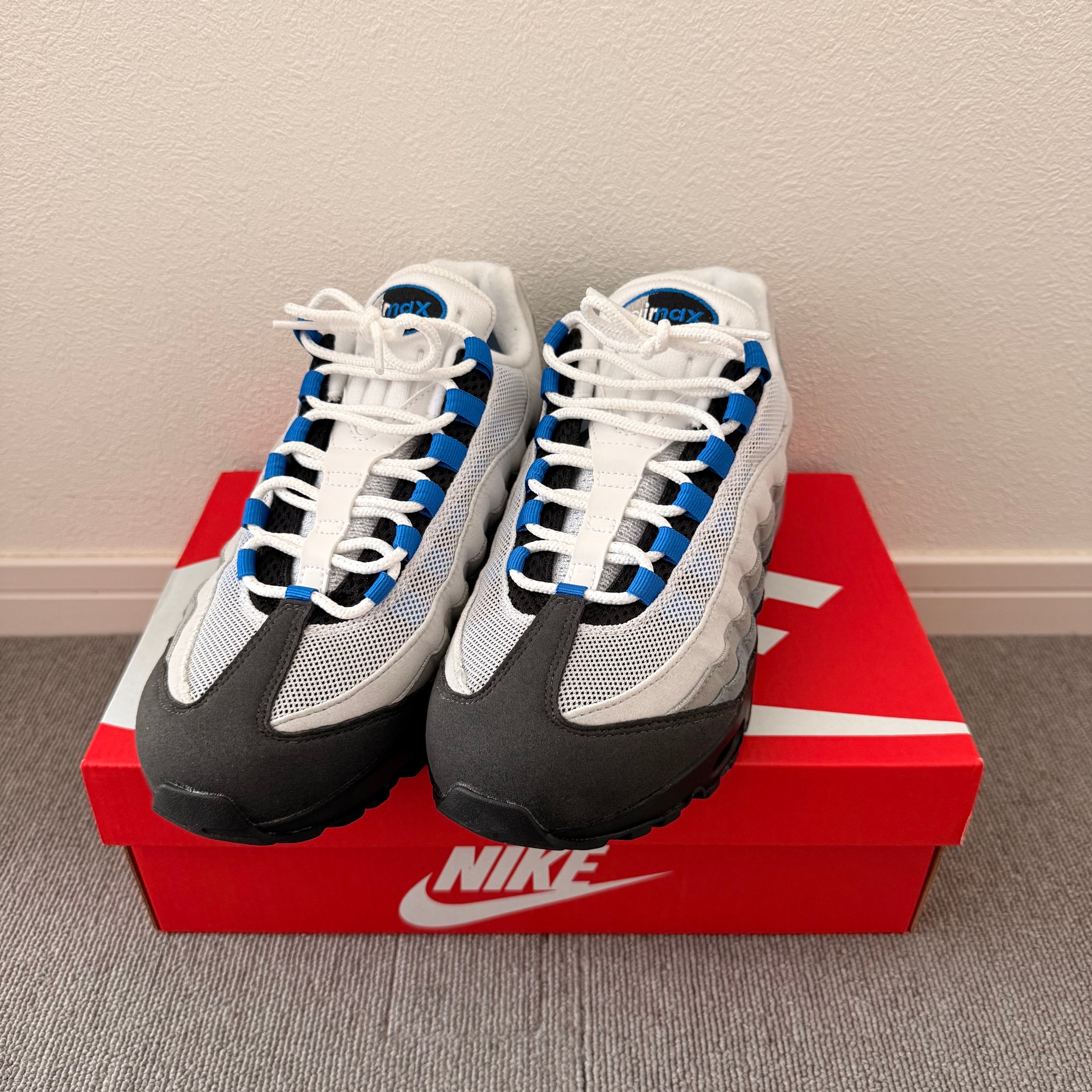 Nike Air Max 95 OG Big Bubble "Cool Grey/Blue Spark"