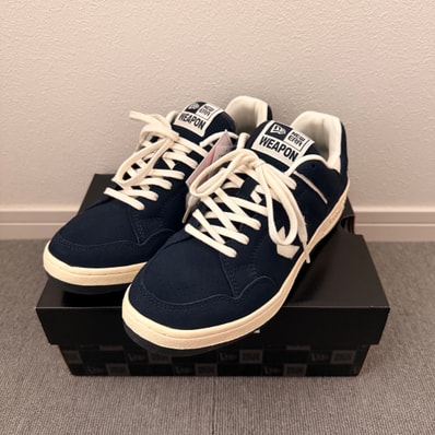 NEW ERA × Converse Weapon Suede OX "Navy/White"