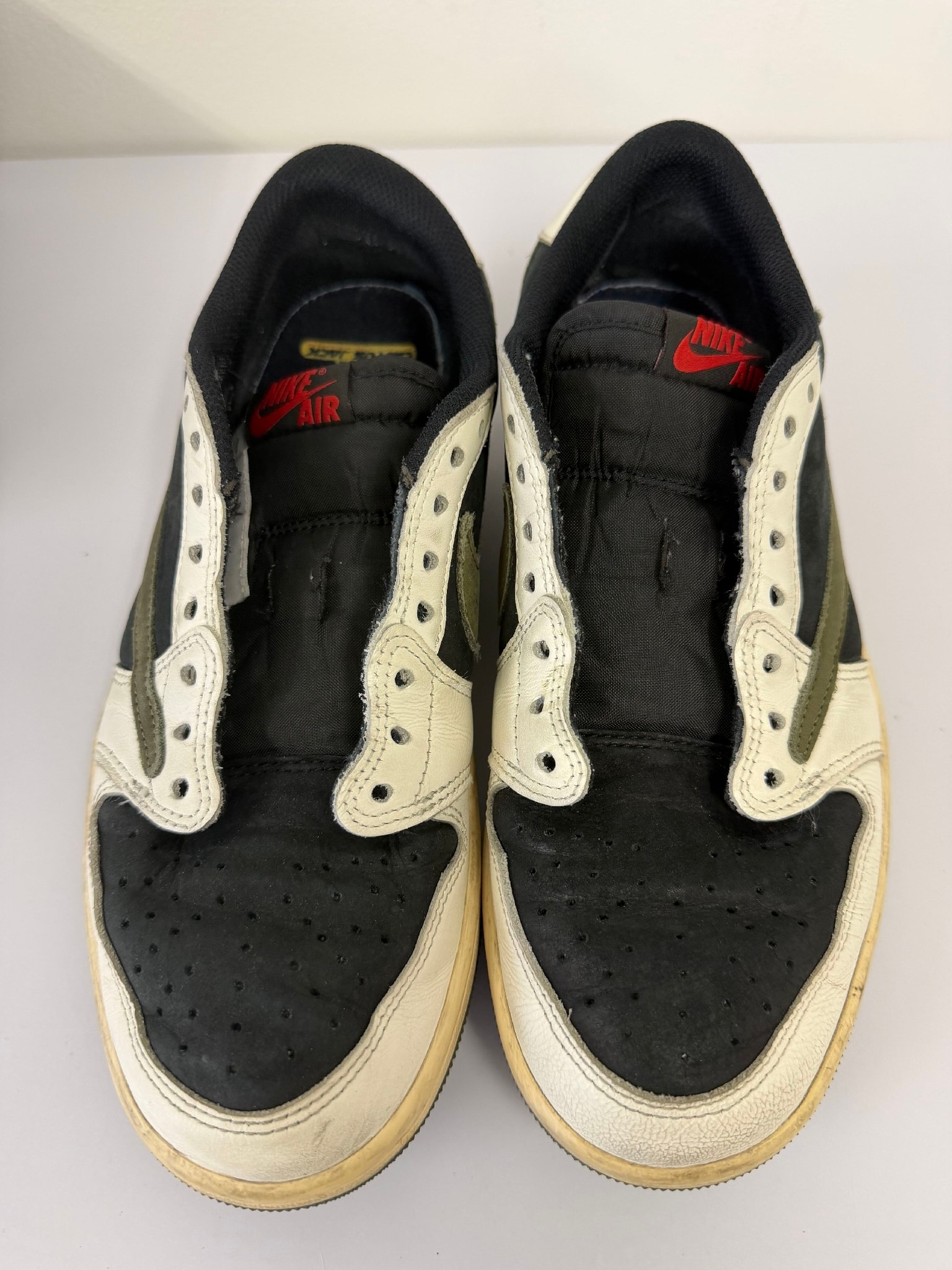 Travis Scott × Nike Women's Air Jordan 1 Low OG "Medium Olive"