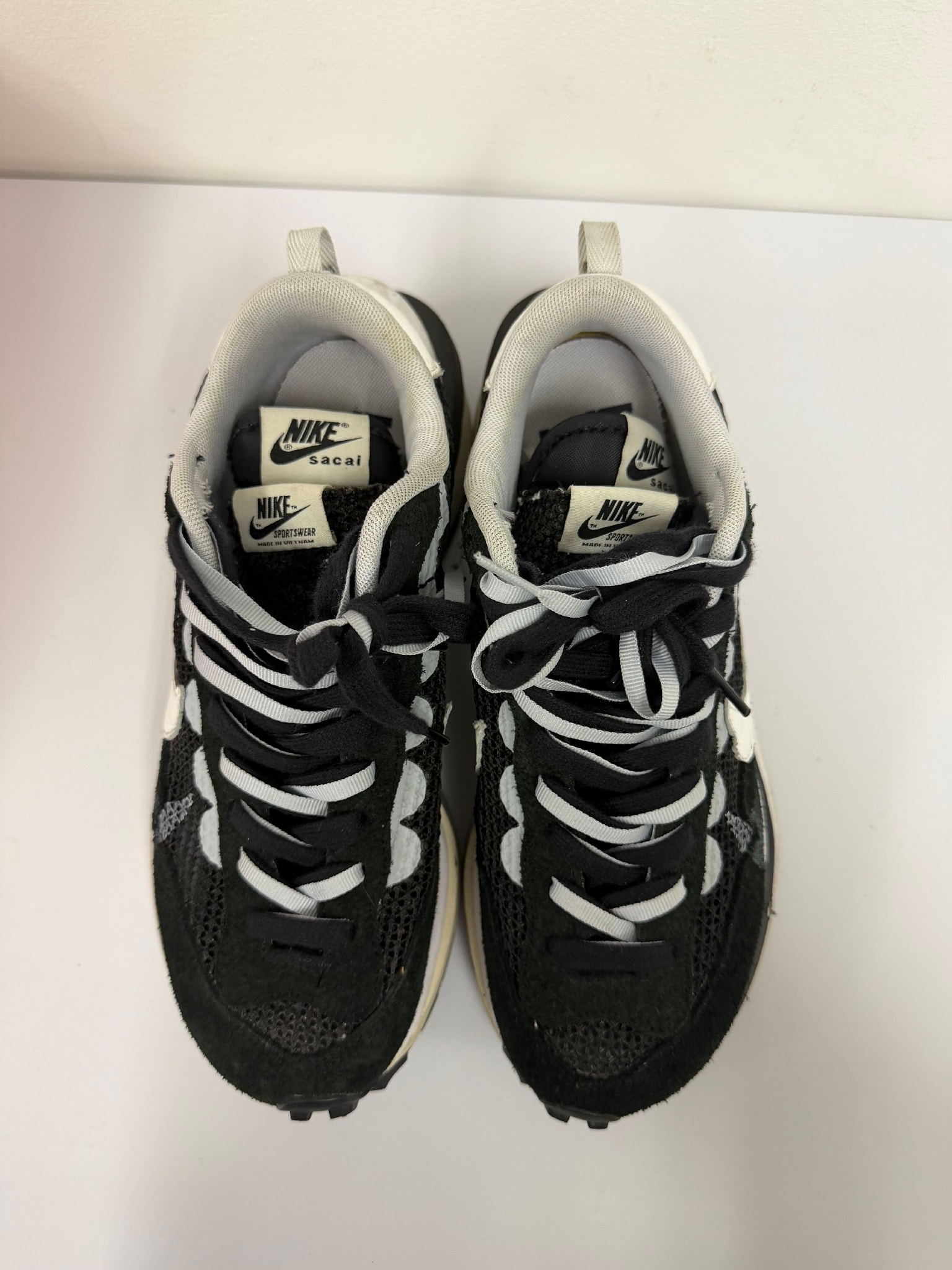 sacai × Nike Vapor Waffle "Black and White"