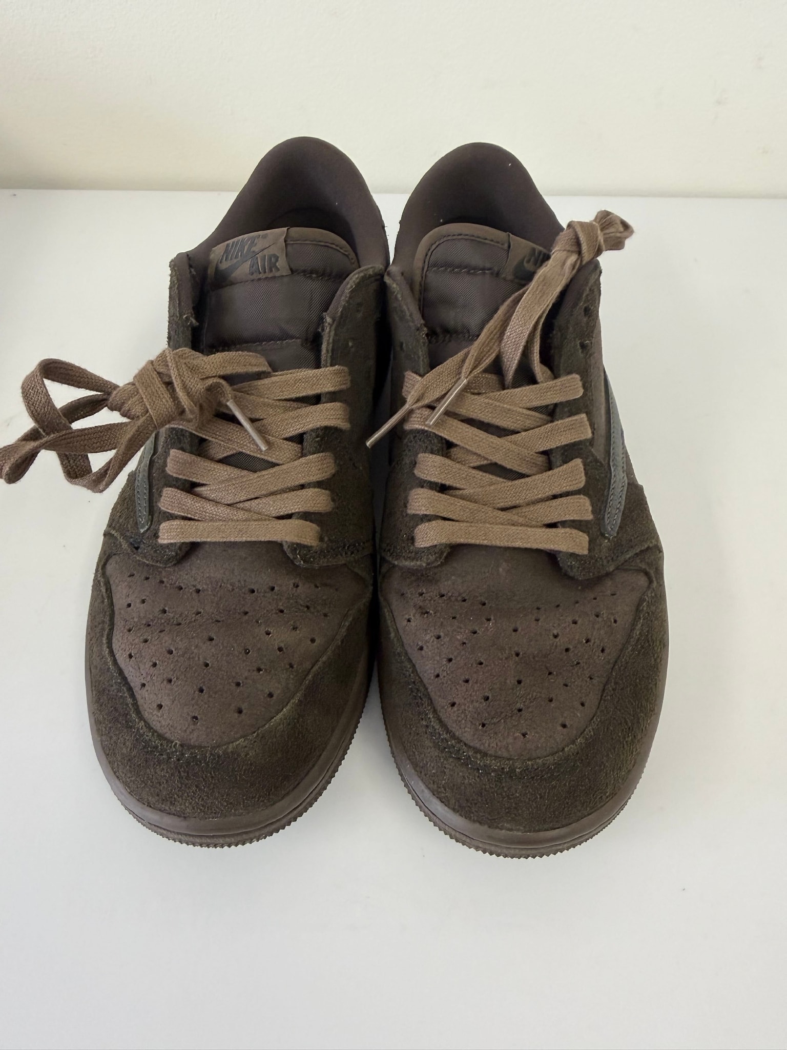 Travis Scott × Nike Air Jordan 1 Low OG SP "Velvet Brown and Dark Mocha"