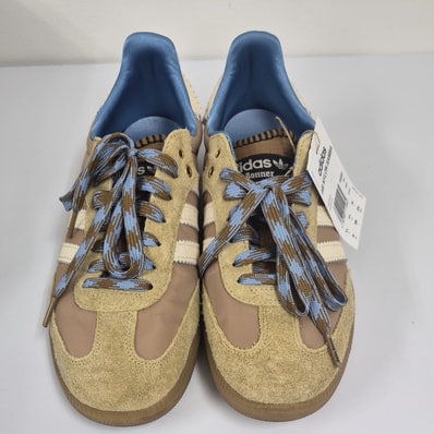 Wales Bonner × adidas Nylon Samba "Desert/Wonder White/Ash Blue"