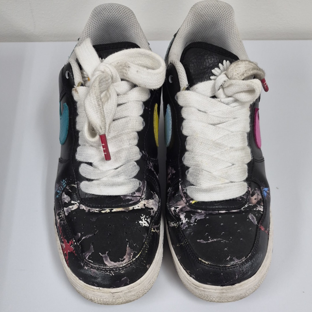 PEACEMINUSONE × Nike Air Force 1 Low '07 Para-Noise 3.0 "Black and Multi-Color" / G-DRAGON