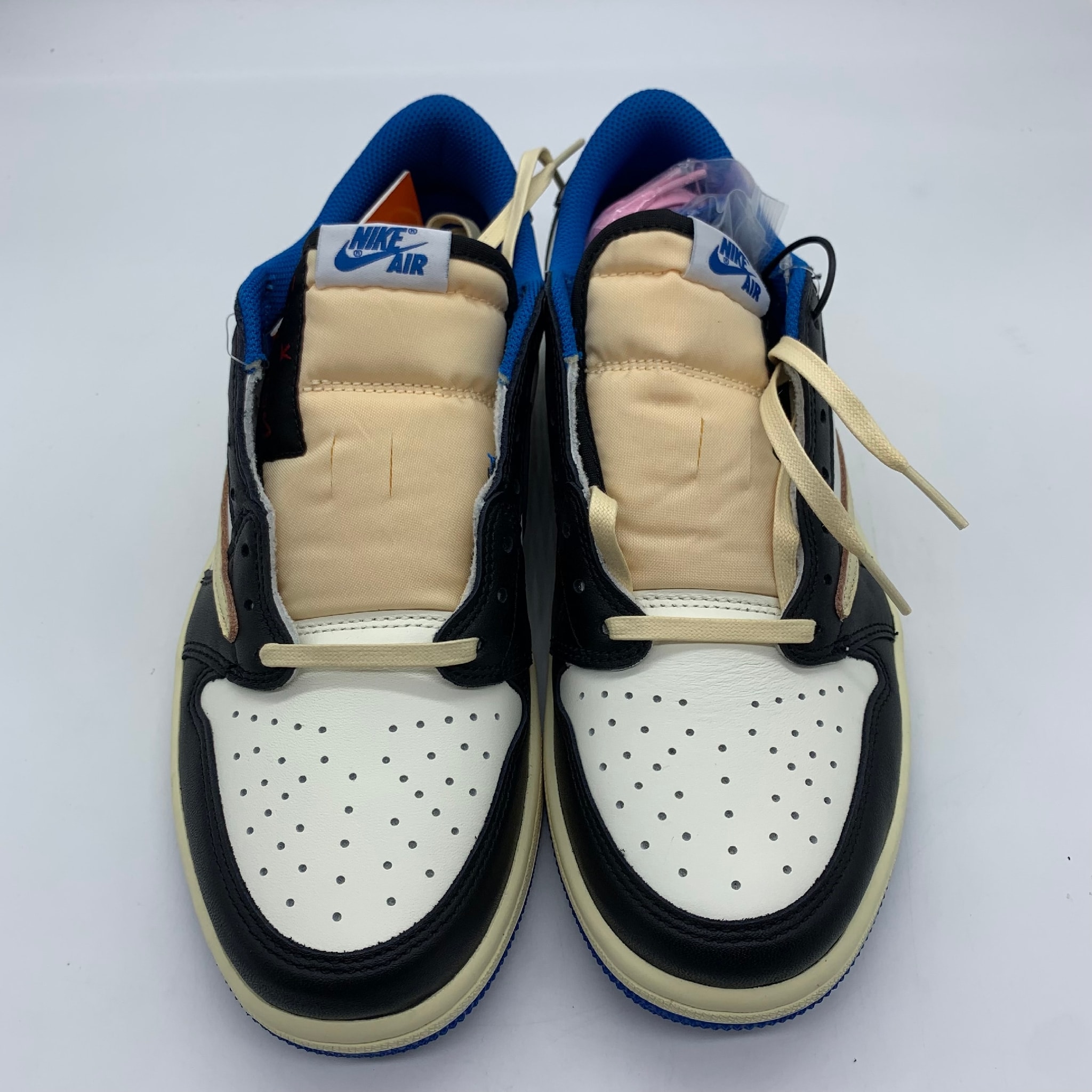 Travis Scott × fragment design × Nike Air Jordan 1 Low OG SP "Military Blue"
