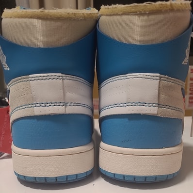 Off-White × Nike Air Jordan 1 High UNC "White/Dark Powder Blue"