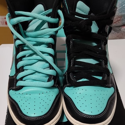 Diamond Supply × Nike SB Dunk High "Tiffany"