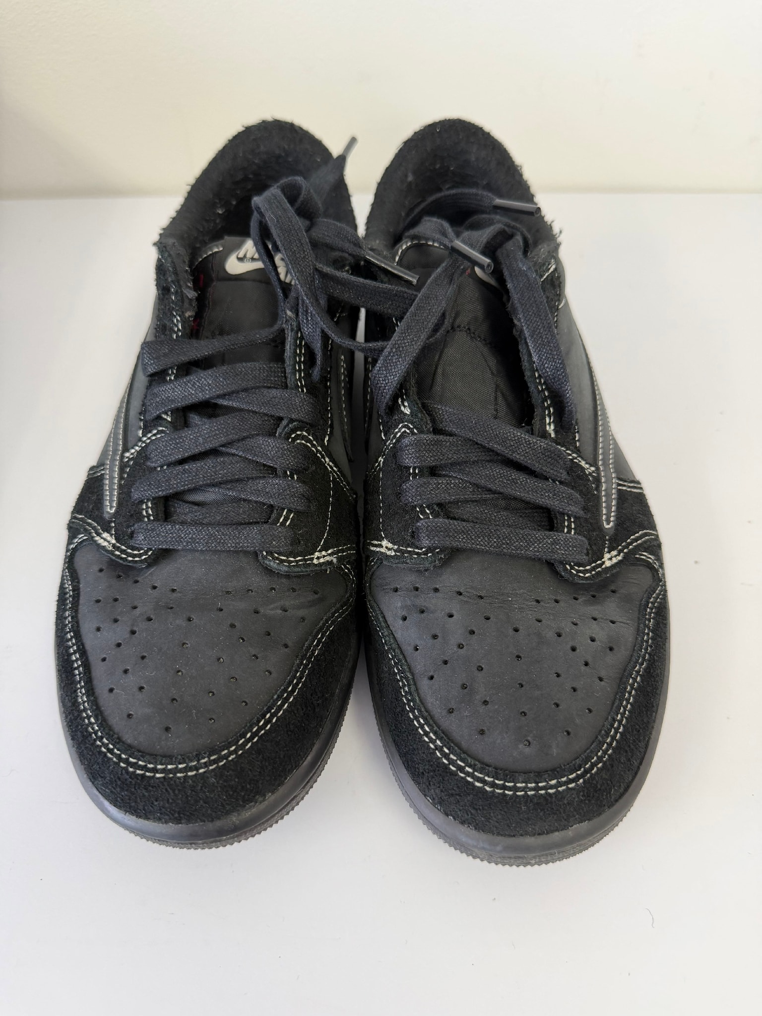 Travis Scott × Nike Air Jordan 1 Low OG SP "Black Phantom"