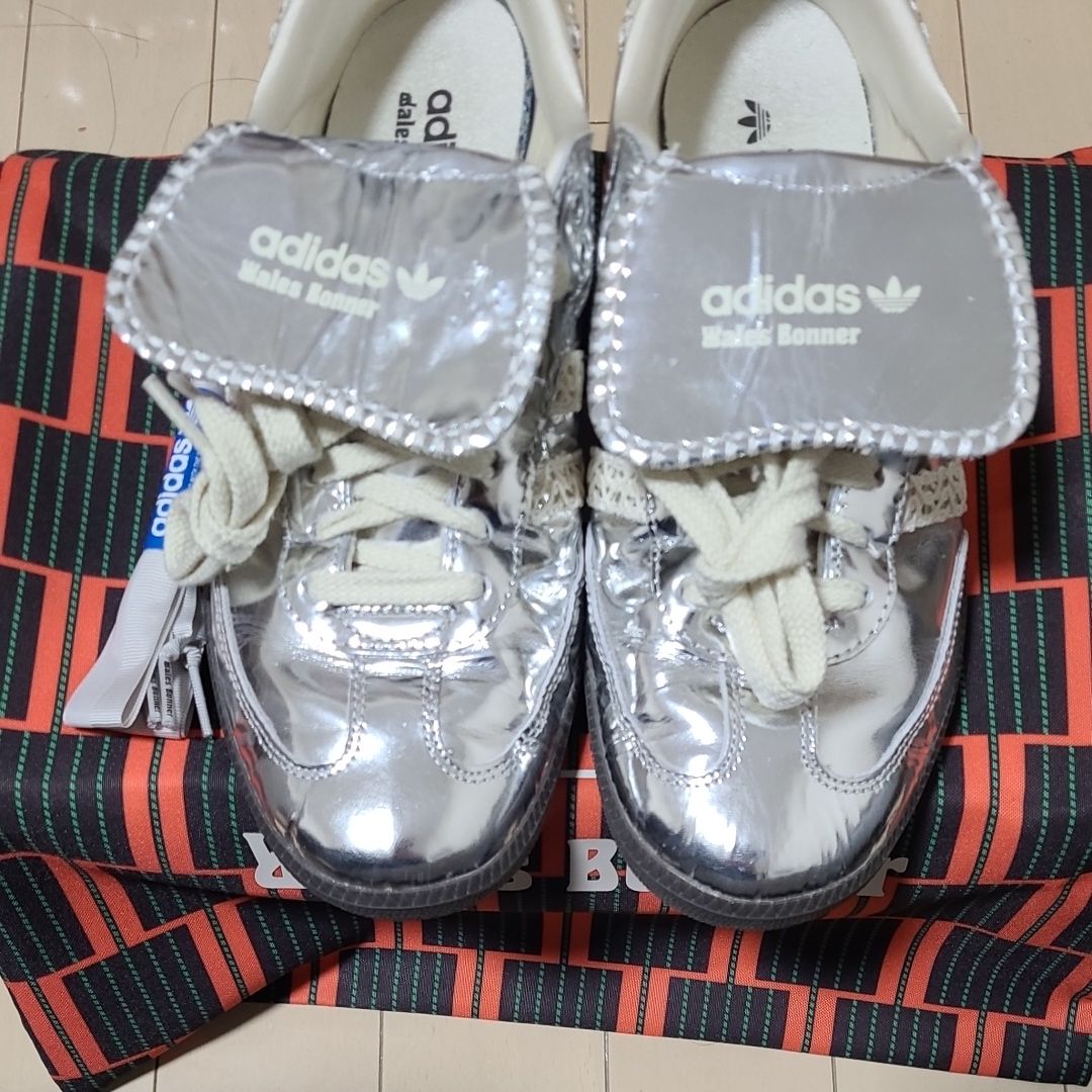 Wales Bonner × adidas Samba "Silver"