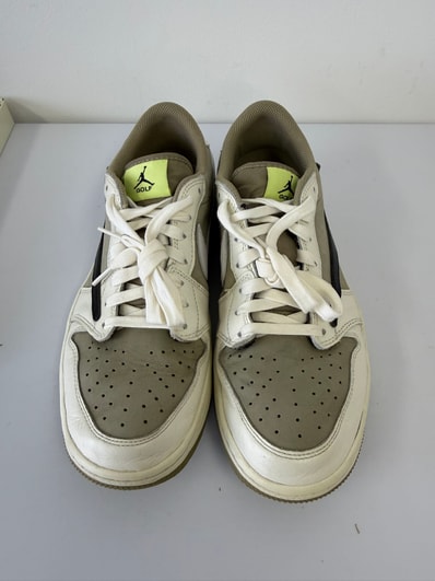 Travis Scott × Nike Air Jordan 1 Low Golf NRG "Neutral Olive"