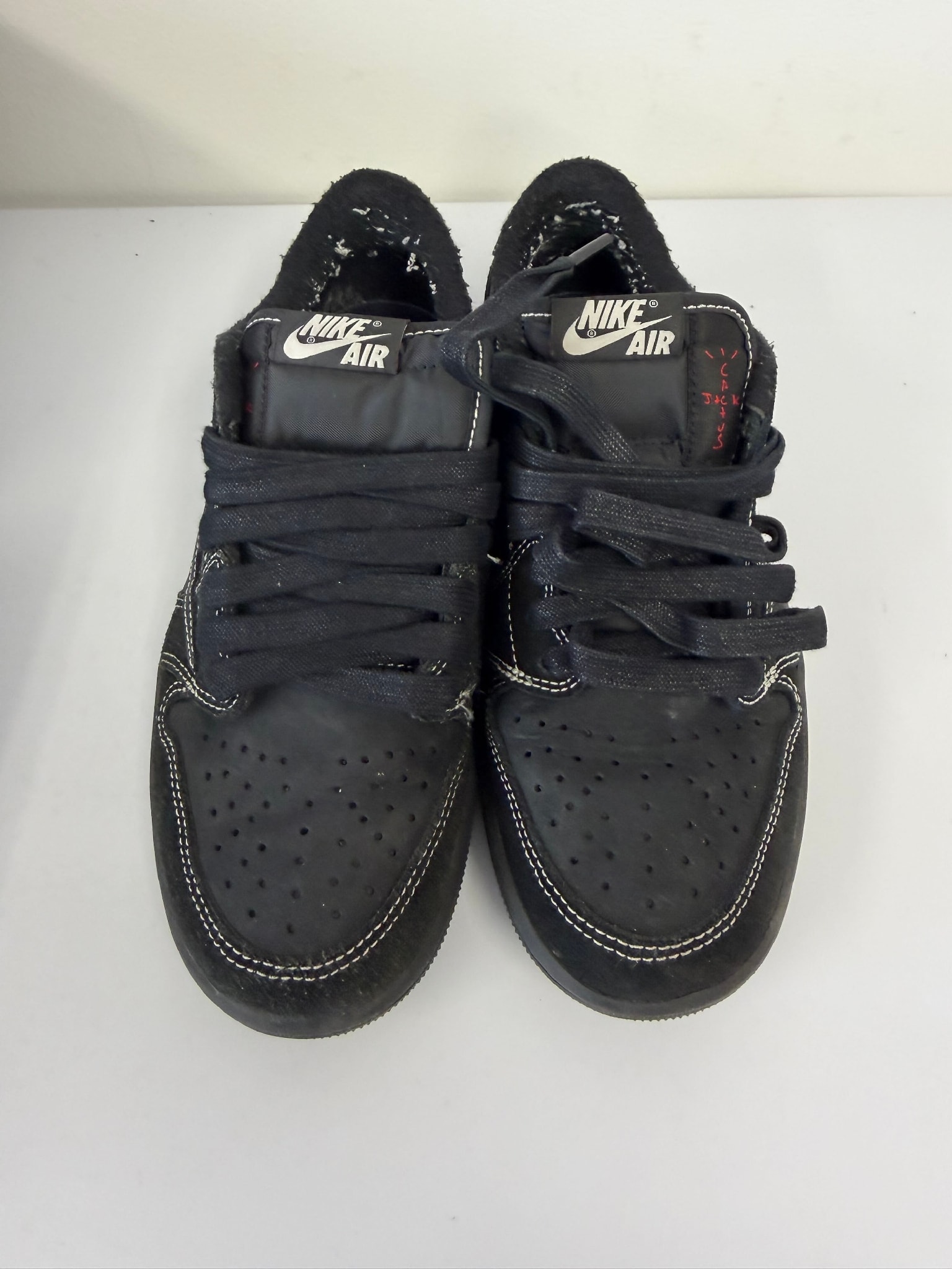 Travis Scott × Nike Air Jordan 1 Low OG SP "Black Phantom"