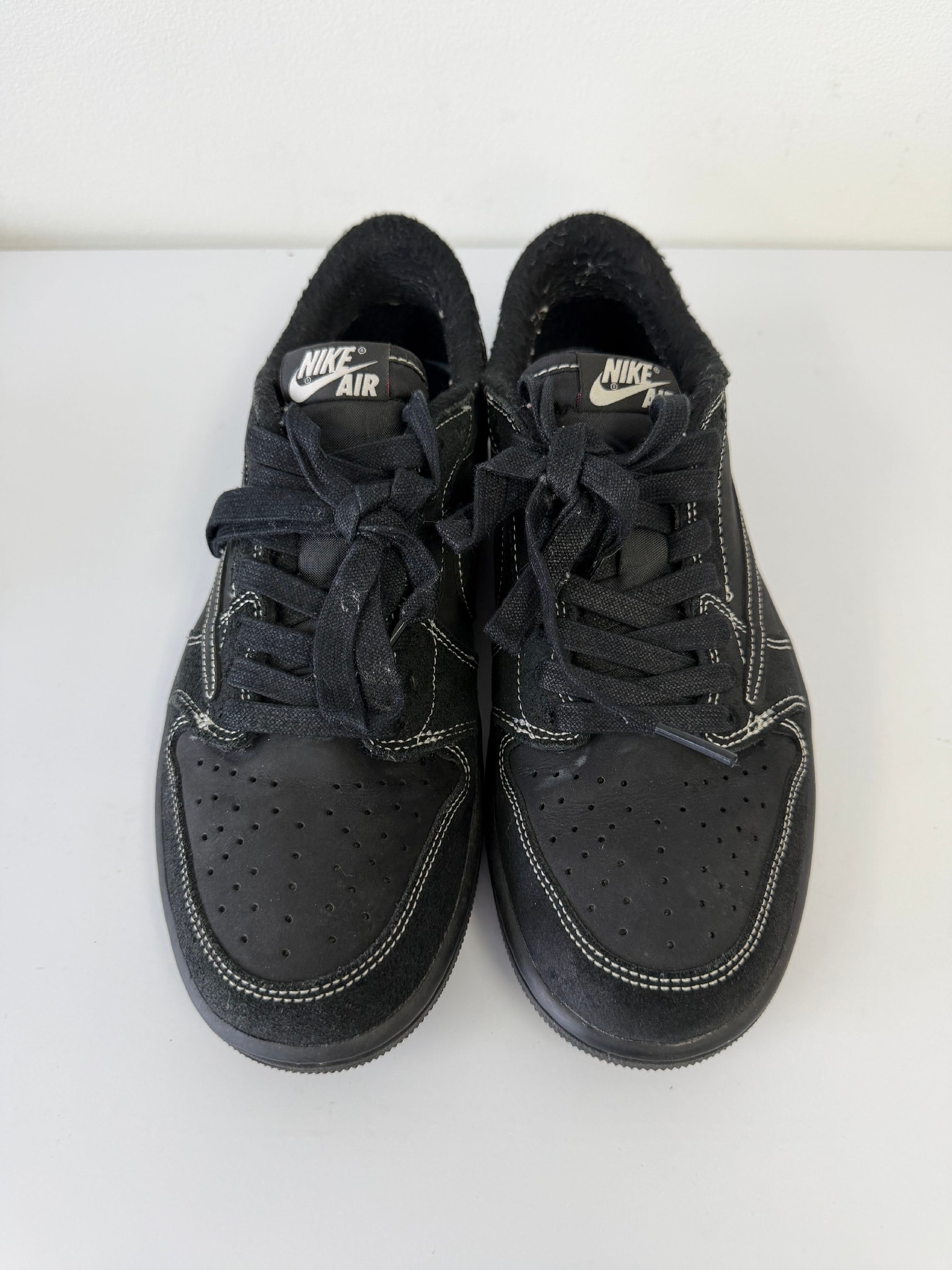 Travis Scott × Nike Air Jordan 1 Low OG SP "Black Phantom"