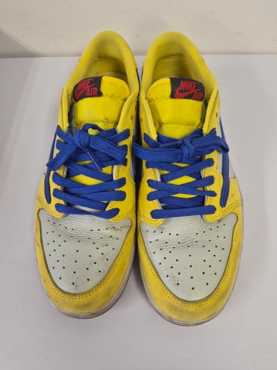 Travis Scott × Nike Women's Air Jordan 1 Retro Low OG "Canary"