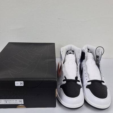 fragment design × UNION × Nike Air Jordan 1 Retro High OG "Black/White"