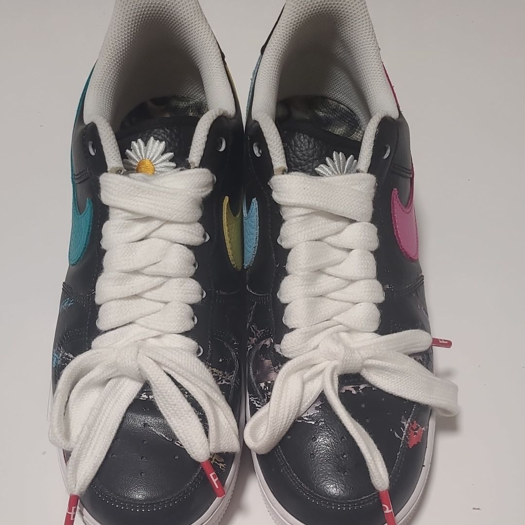 PEACEMINUSONE × Nike Air Force 1 Low '07 Para-Noise 3.0 "Black and Multi-Color" / G-DRAGON