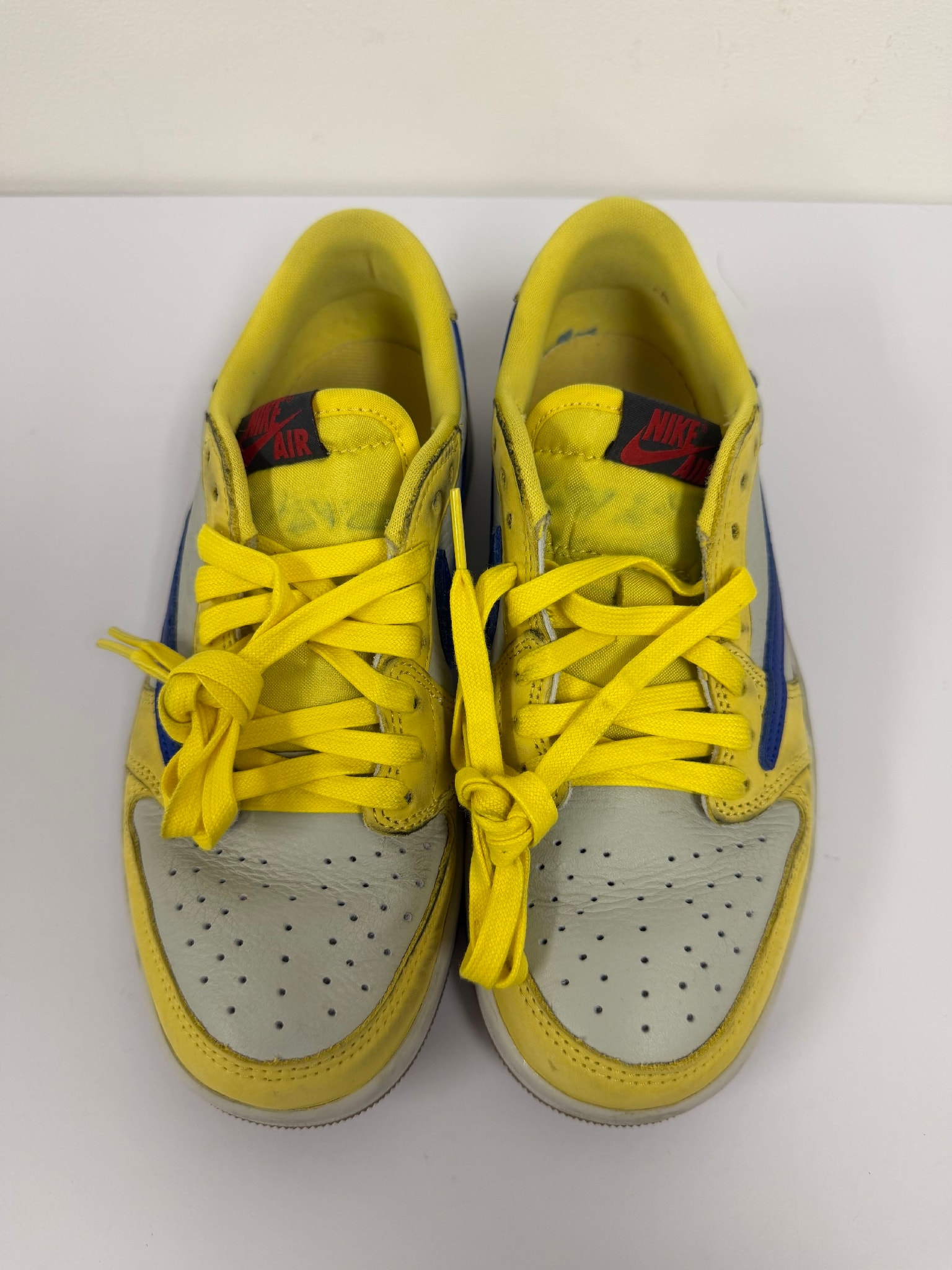 Travis Scott × Nike Women's Air Jordan 1 Retro Low OG "Canary"
