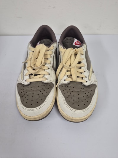 Travis Scott × Nike Air Jordan 1 Low OG SP "Reverse Mocha/Sail and Ridgerock"