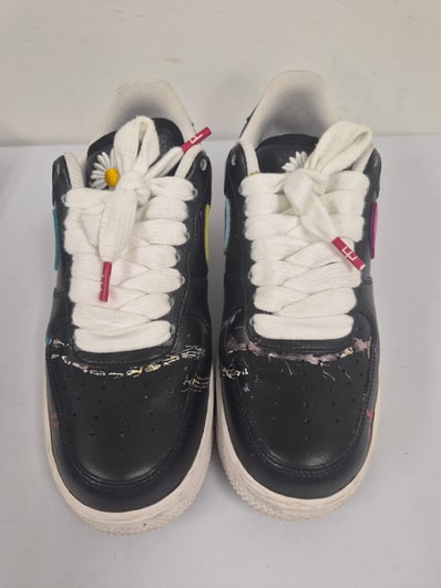 PEACEMINUSONE × Nike Air Force 1 Low '07 Para-Noise 3.0 "Black and Multi-Color" / G-DRAGON
