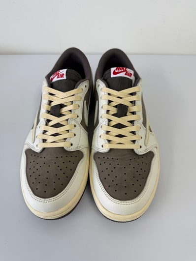 Travis Scott × Nike Air Jordan 1 Low OG SP "Reverse Mocha/Sail and Ridgerock"