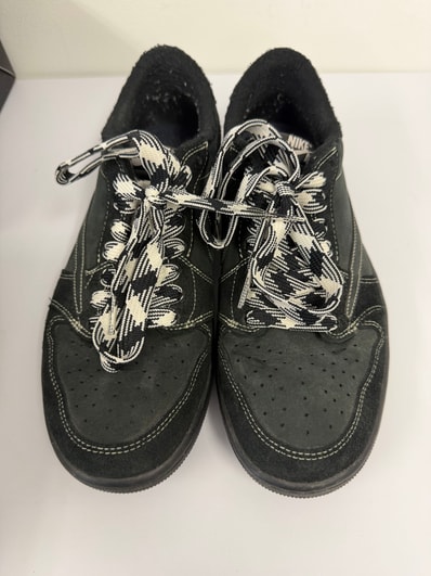 Travis Scott × Nike Air Jordan 1 Low OG SP "Black Phantom"