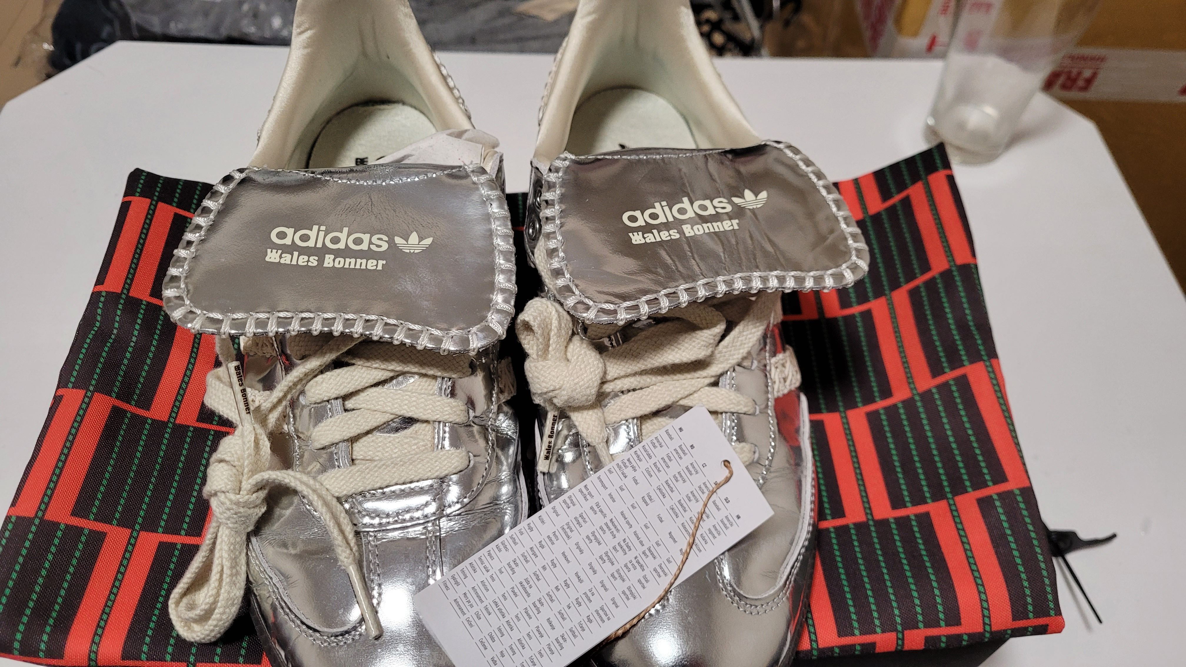 Wales Bonner × adidas Samba "Silver"