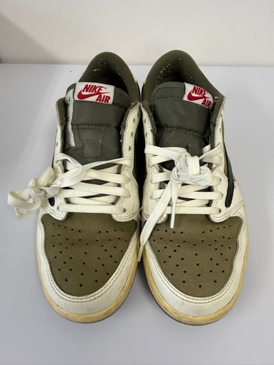 Travis Scott × Nike Air Jordan 1 Low OG SP "Reverse Olive"