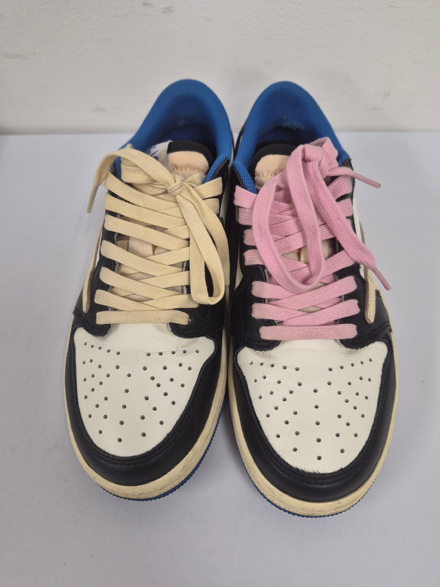 Travis Scott × fragment design × Nike Air Jordan 1 Low OG SP "Military Blue"
