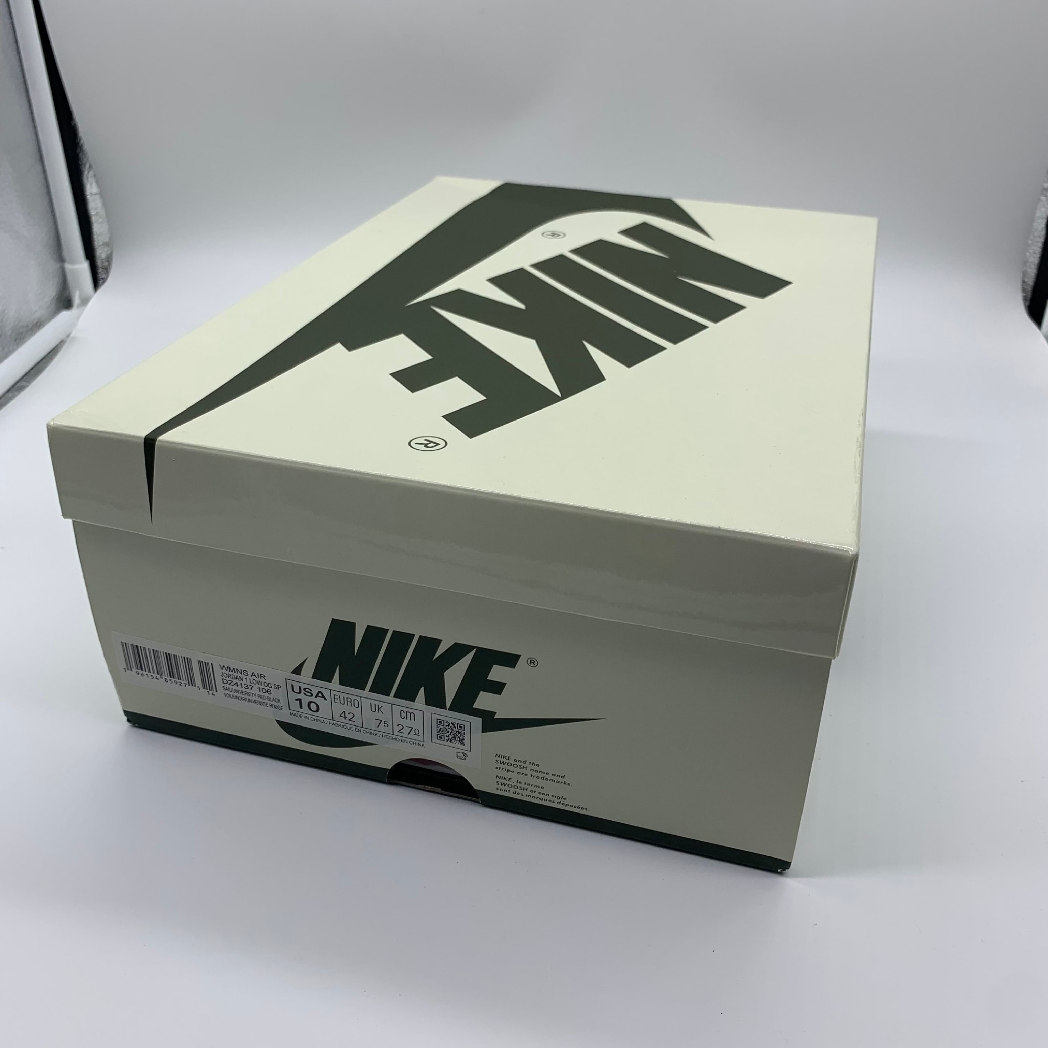 Travis Scott × Nike Women's Air Jordan 1 Low OG "Medium Olive"
