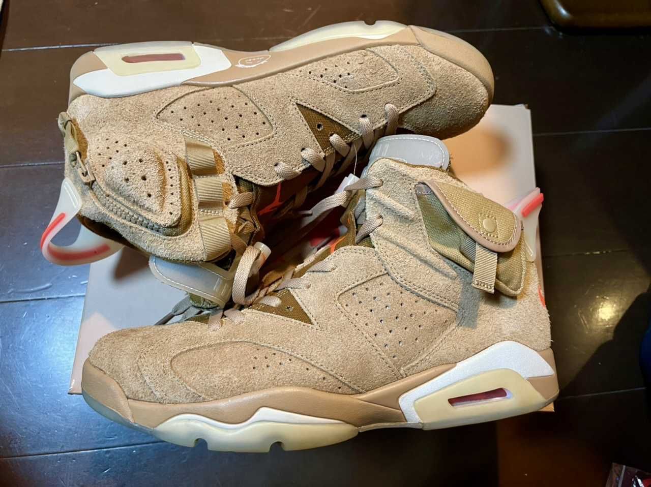 Travis Scott × Nike Air Jordan 6 "British Khaki"
