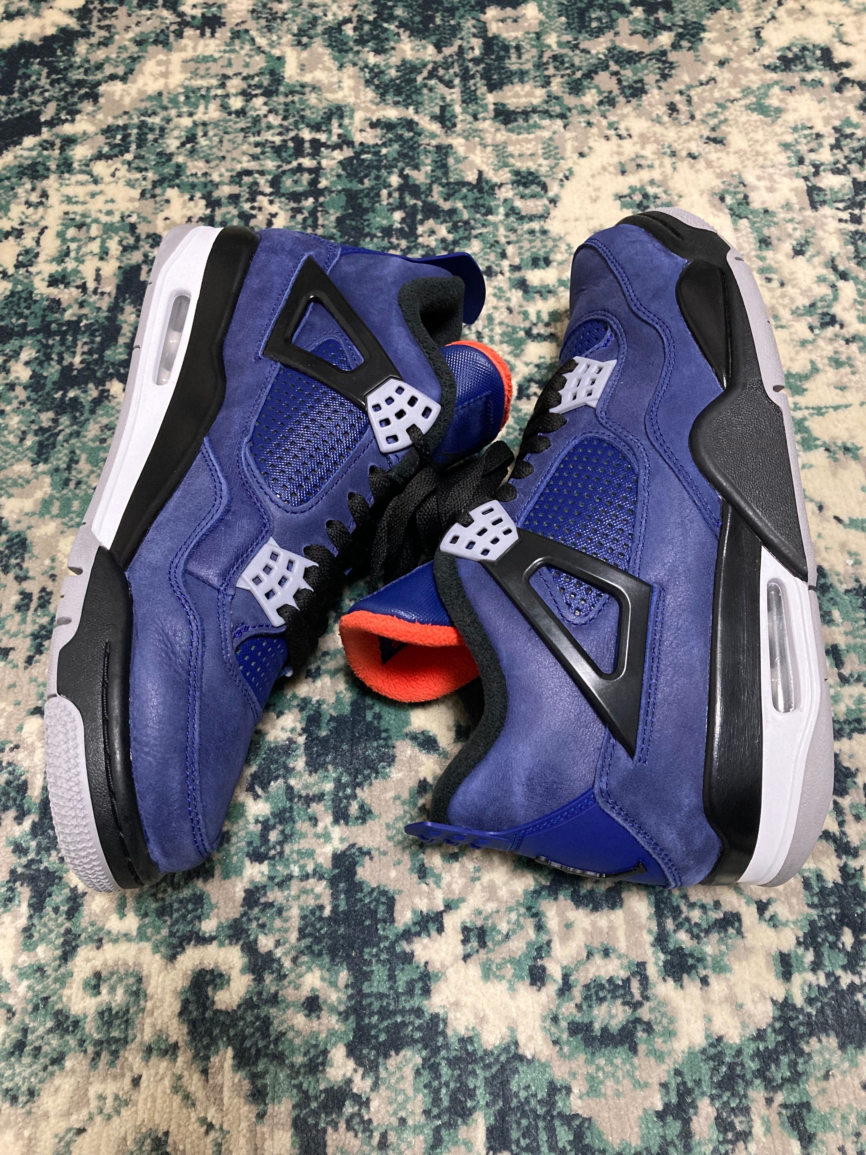 Nike Air Jordan 4 Retro WNTR "Loyal Blue/White/Black"