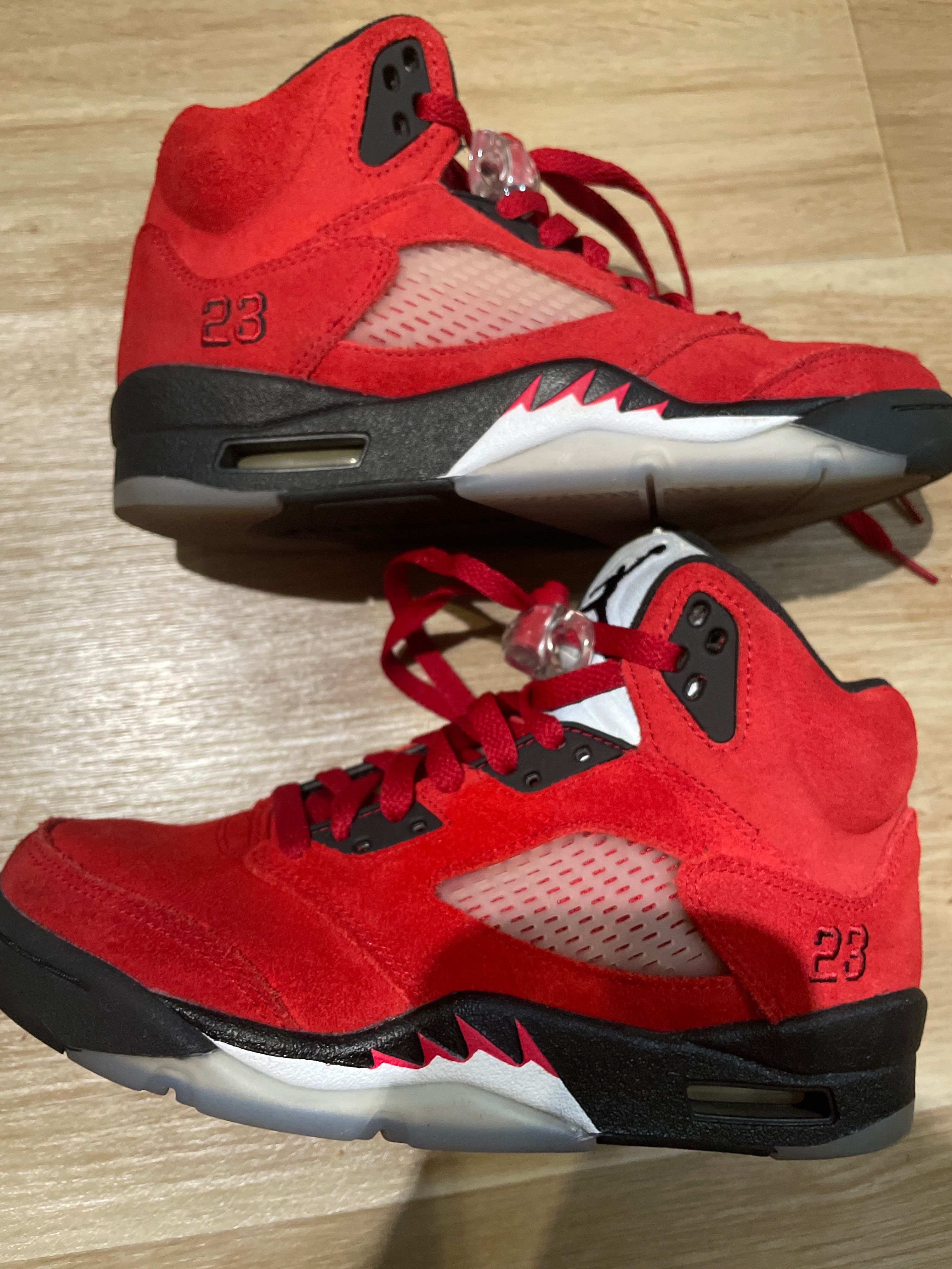 Nike Air Jordan 5 Ratro "Red Suede"