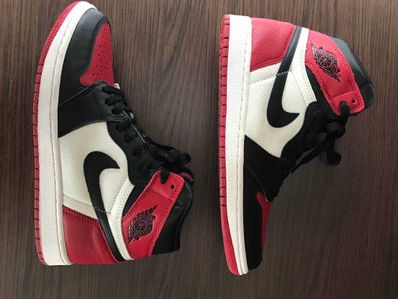 Nike Air Jordan 1 Retro High OG "Bred Toe"