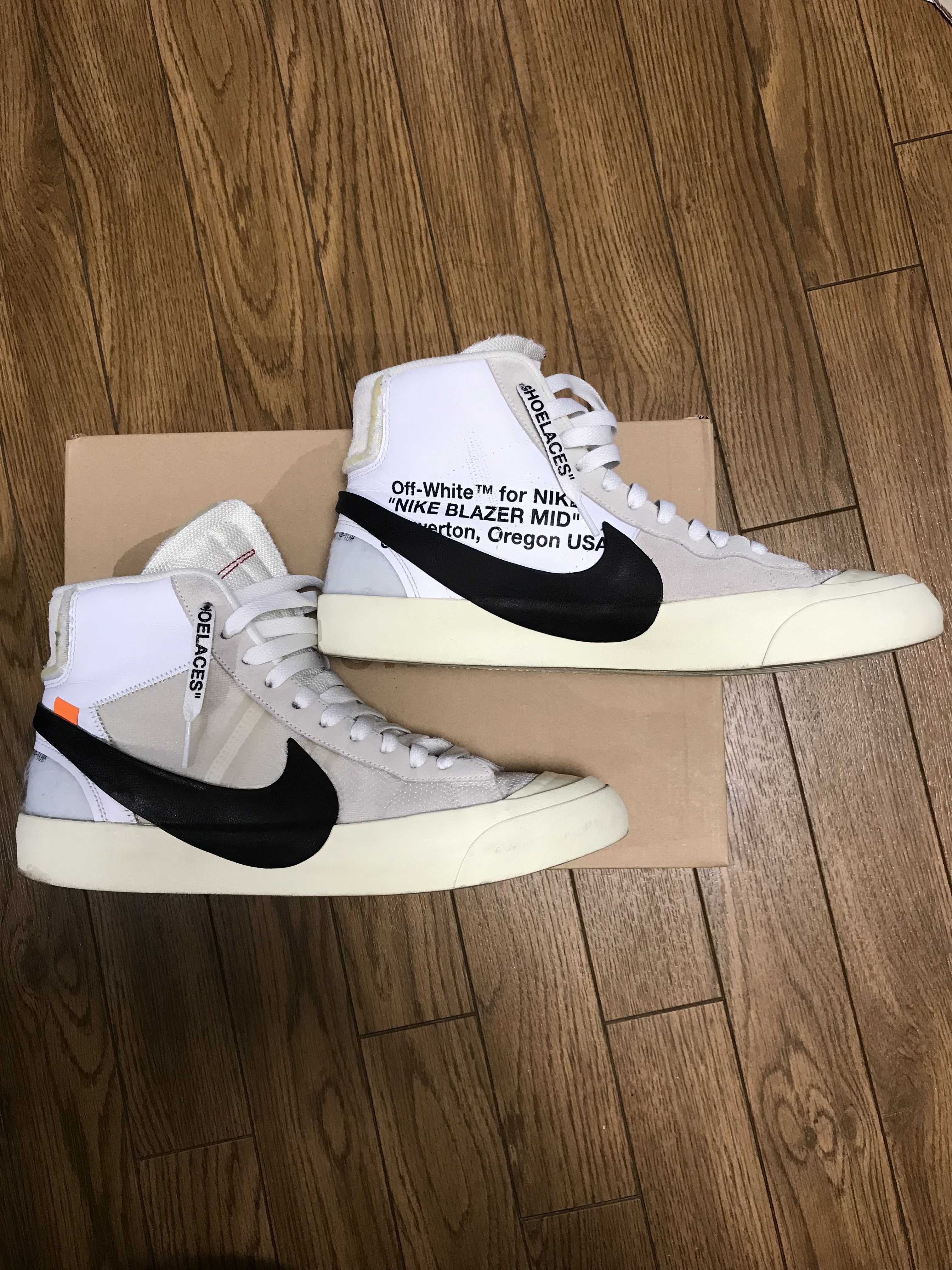 Off-White × Nike The Ten Blazer Mid "White"