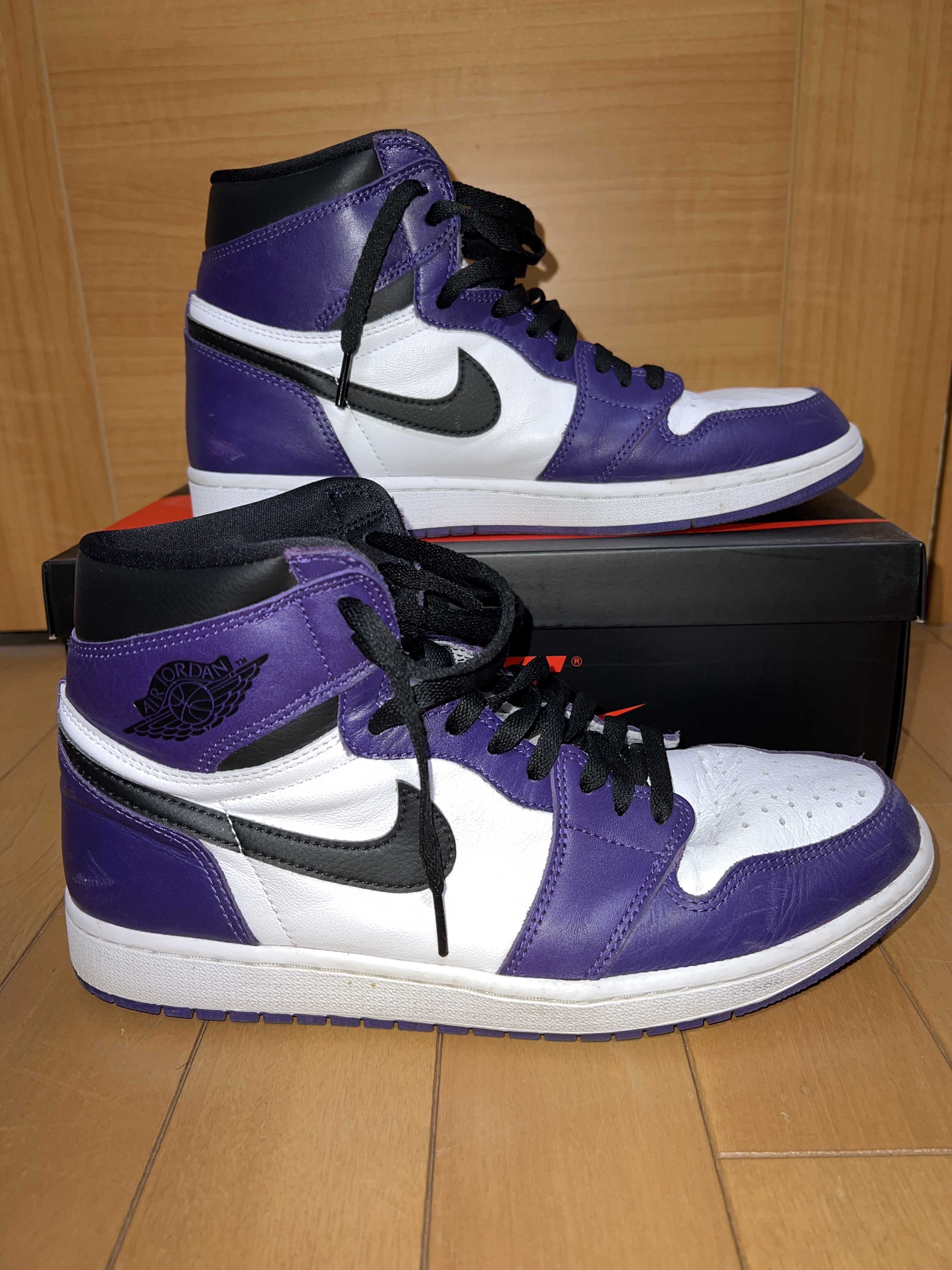 Nike Air Jordan 1 Retro High OG "Court Purple White/Black" (2020)
