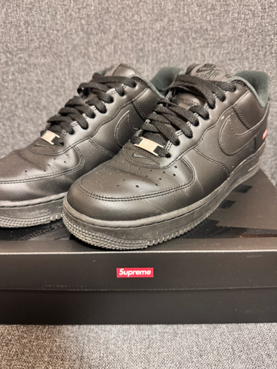 Supreme × Nike Air Force 1 Low "Black"
