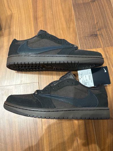 Travis Scott × Nike Air Jordan 1 Low OG SP "Velvet Brown and Dark Mocha"