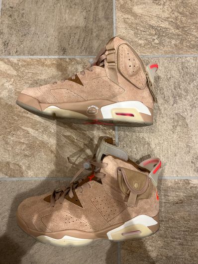 Travis Scott × Nike Air Jordan 6 "British Khaki"