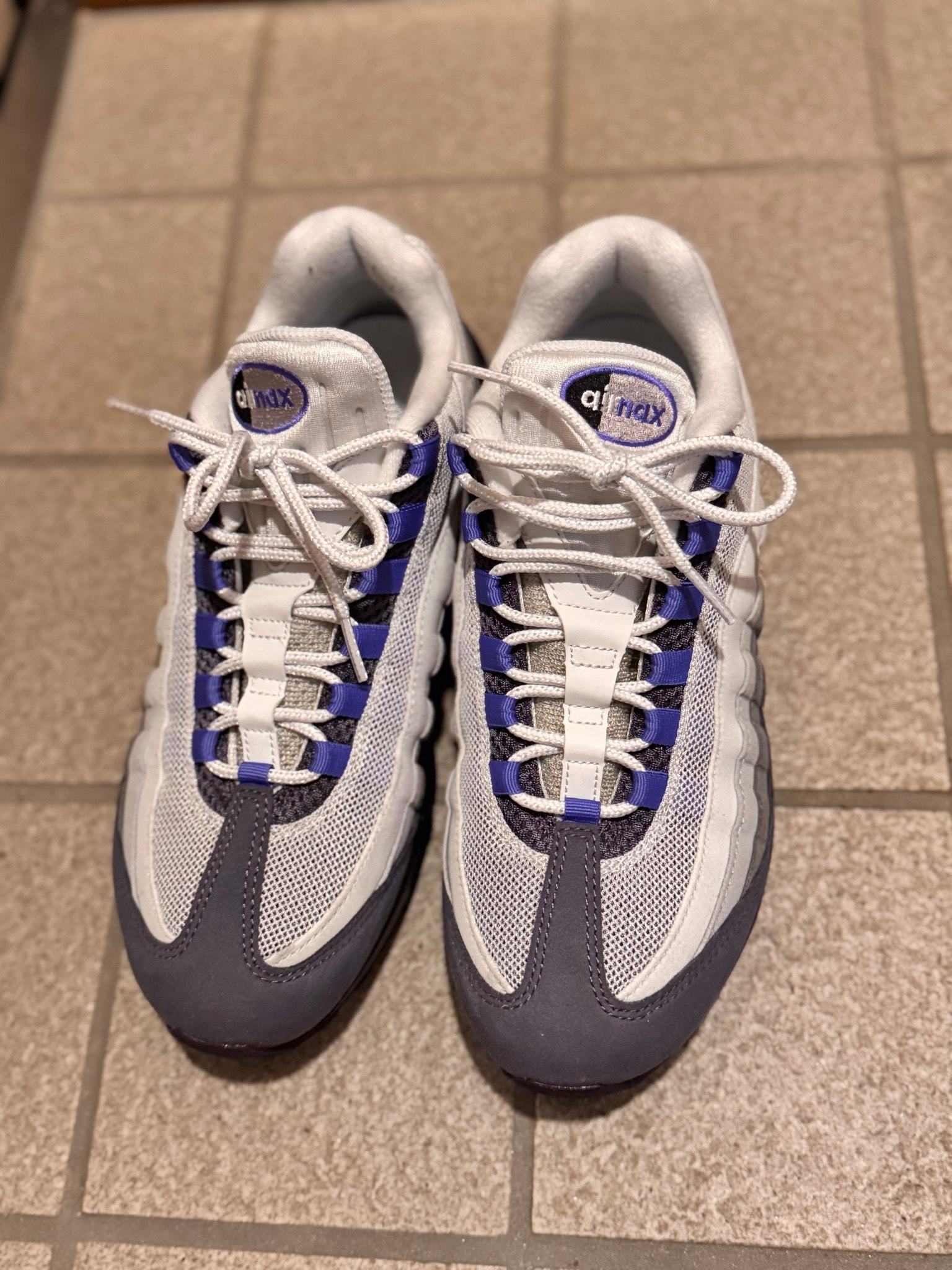 Nike Air Max 95 Big Bubble OG "Photon Dust/Dark Raisin/Pencil Point/Sapphire"