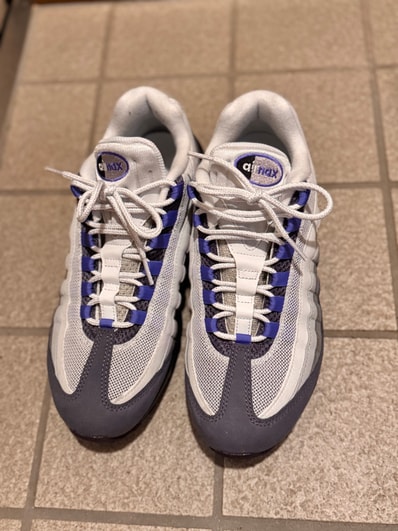 Nike Air Max 95 Big Bubble OG "Photon Dust/Dark Raisin/Pencil Point/Sapphire"